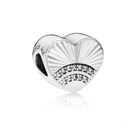 Pandora Fan of Love Charm - Picture 1 of 6